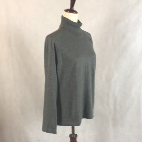 EUC Jones New York Gray Turtleneck Sweater Size L - Picture 3 of 7